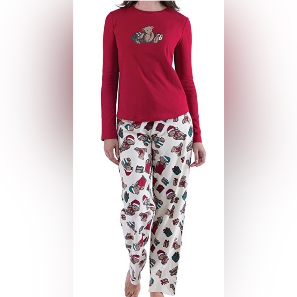 Pajamagram Vermont Teddy Bear Women's Christmas Pajamas
